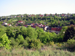 Blick in die Talstrasse